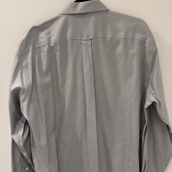 Pronto Uomo, grey button up long sleeve shirt - Picture 4 of 4